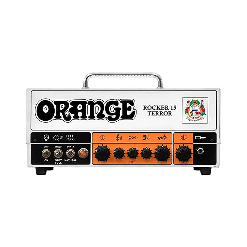 Orange Rocker 15 Terror Head Electric Guitar  Amps 15-Watt 2-Channel Tube Head