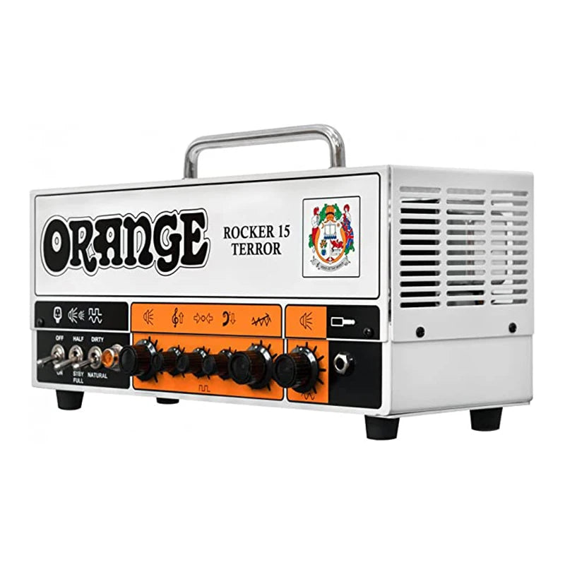 Orange Rocker 15 Terror Head Electric Guitar  Amps 15-Watt 2-Channel Tube Head